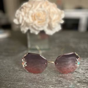 Violet Sunset Curvy Sunglasses